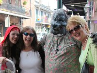 IMG 0993e  Meeting up with Little Red Riding Hood and the Wolf on Burbon Street